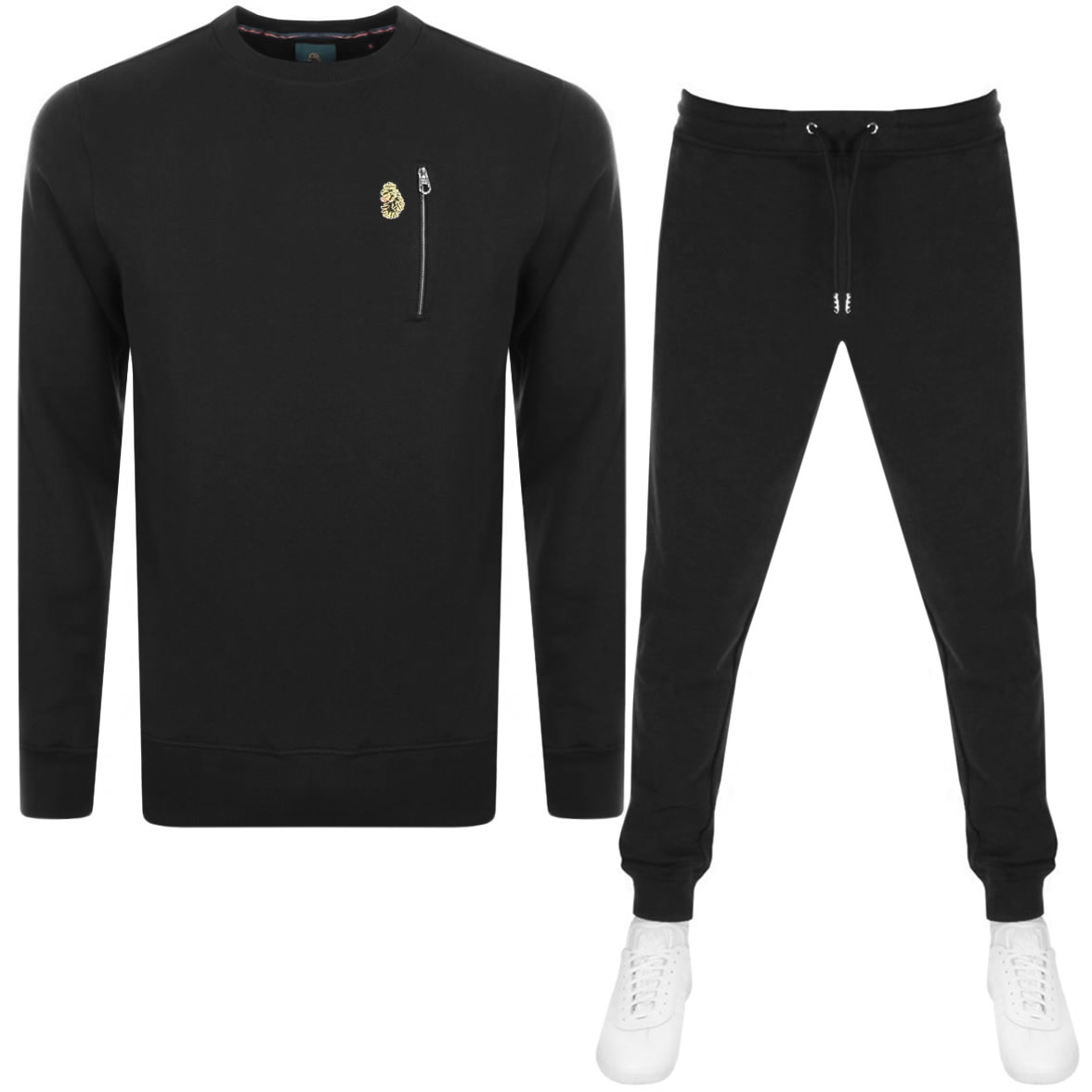 Alternative Image for ProductLuke 1977 Paris And Rome Tracksuit Black1